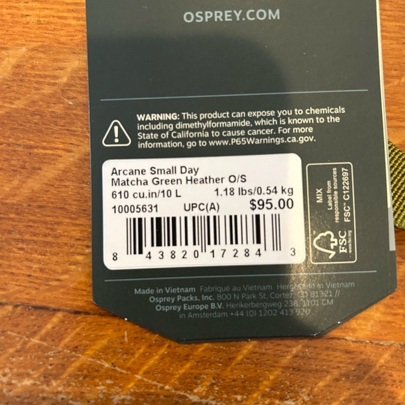 Osprey Arcane 10L Daypack - Picture 9 of 9